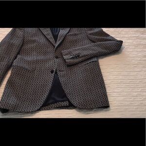 Men’s Zara Man Navy & White Sport Coat size 38R